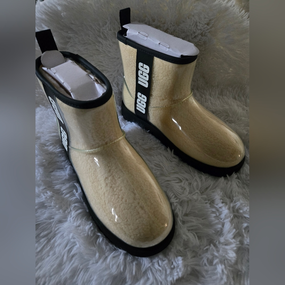 Clear mini UGG Boots